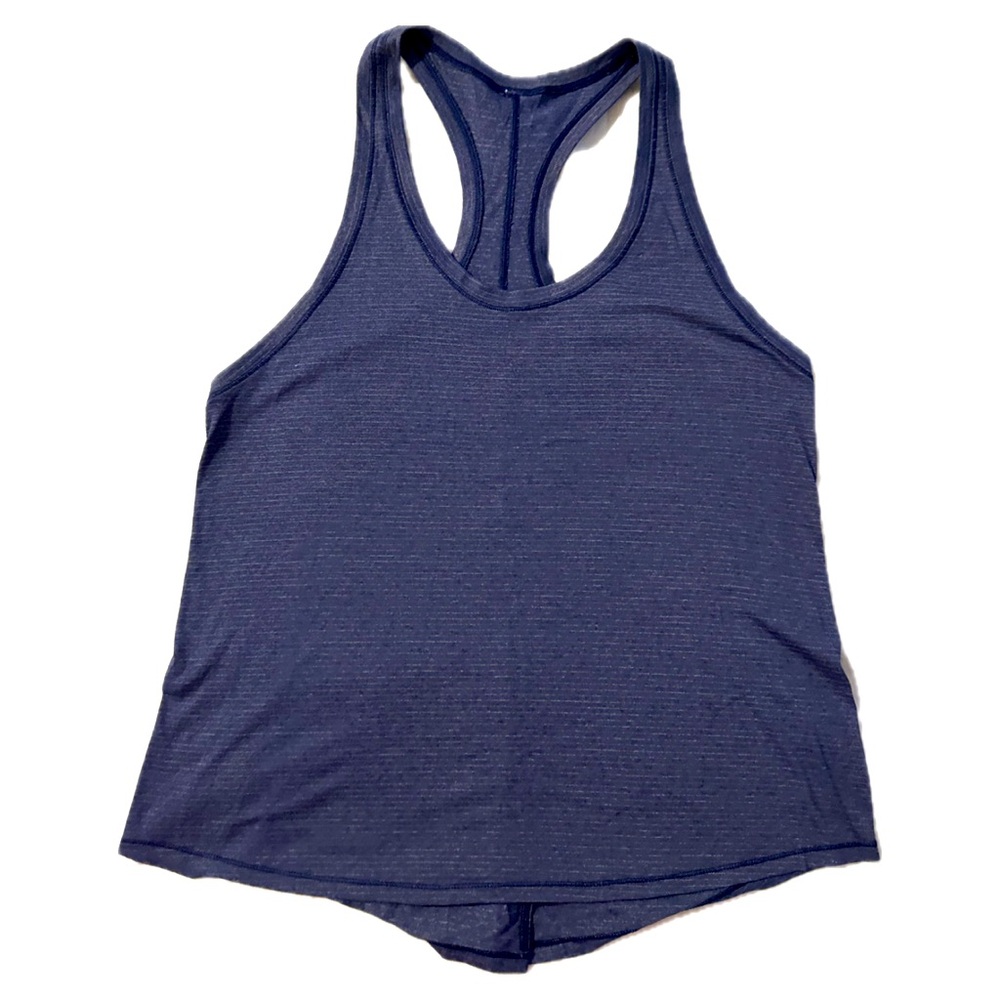 Lululemon Tank | Dark Blue & Silver